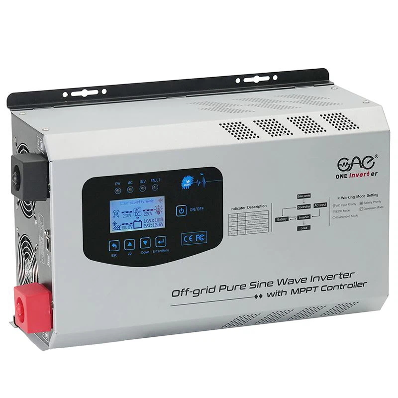 Gwrthdröydd solar 2kw gyda mppt
